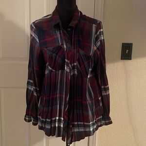 Flannel button up